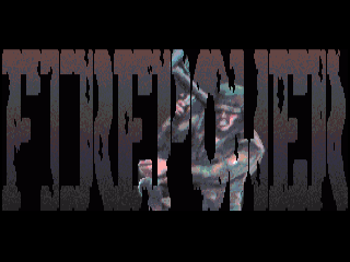Firepower title screen for Amiga